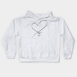 Shapes of the Heart Kids Hoodie